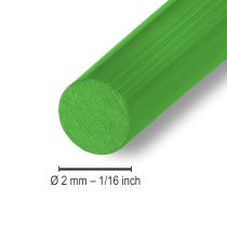 Article Fil d'aluminium 2mm 100g vert pomme