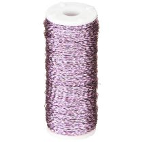 Article Fil effet bouillon Ø0,30mm 100g/140m Lavande