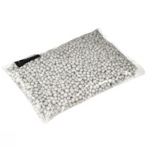 Article Perles décoratives brillantes blanches de 4 à 8 mm (1 l)