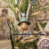 Déco lapin lapin buste décoration figure tête de lapin 18cm