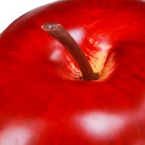 Article Déco pomme rouge Déco fruit Ø8cm H9,5cm Red Delicious 4 pcs