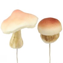 Article Champignons décoratifs à coller champignons décoratifs marron automne 3,5/5,5 cm 16 pièces