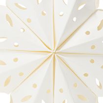 Article Élégants flocons de neige en papier pour les décorations d'hiver et de Noël