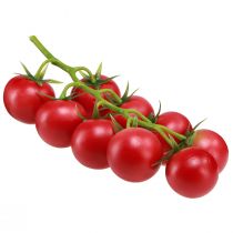 Article Tomates décoratives en grappe 3,5 cm – Imitation réaliste en plastique