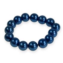 Article Perles déco Ø10mm bleu 115p