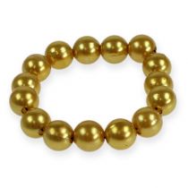 Article Perles décoratives Ø10mm dorées 115 pcs