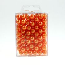 Article Perles décoratives Ø10mm orange 115 pcs