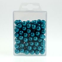 Article Perles décoratives Ø10mm turquoise 115 pièces
