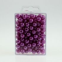 Article Perles décoratives Ø10mm violet 115 pcs