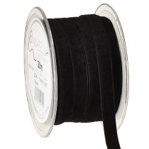 Article Rubans décoratifs Velours Noir 10mm 20m