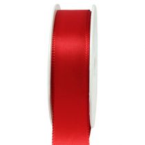 Ruban cadeau et décoration rouge 40mm 50m