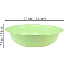 Article Coupe décorative en métal vert clair Ø29cm