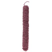 Article Cordon de feutre mèche violet 55 m
