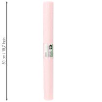 Article Papier crépon pour fleuriste, rose, 50 × 250 cm, lot de 5