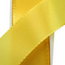 Article Ruban cadeau et décoration 25mm x 50m jaune