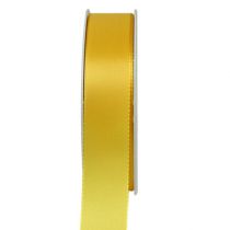 Article Ruban cadeau et décoration 25mm x 50m jaune