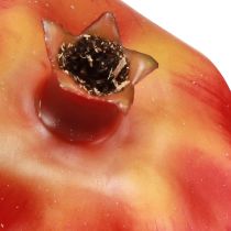 Article Décoration de fenêtre rouge artificielle de fruit décoratif de grenade 10,5 cm