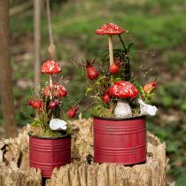 Article Décoration de cynorhodon rouge branches de cynorhodon artificielles 48 cm 3 pièces