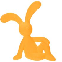 Article Figurine lapin décoratif en jaune vif 38 cm – Idée déco moderne pour Pâques