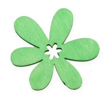 Fleurs en bois Multicolore Ø4cm 72P