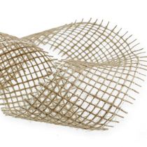 Ruban de jute nature 5cm 40m