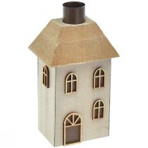 Article Bougeoir Maison de Noël pour bougies bâtons 14,5cm 2pcs