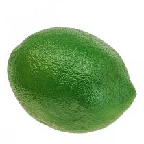Fruit déco citron vert artificiel Fruit artificiel Ø6cm L9cm