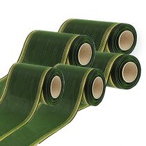 Article Ruban couronne Moiré vert foncé