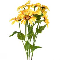 Article Tournesols Artificiels Fleurs Décoratives Jaune 79cm 3pcs
