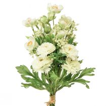 Article Fleurs artificielles décoration bouquet de fleurs artificielles Jasmin Bellis artificiel 30cm