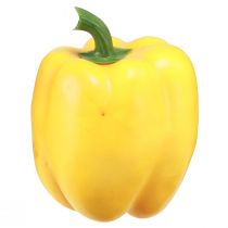 Article Décoration factice alimentaire légumes poivre jaune H10cm