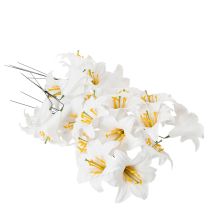 Article Lys sur fil de fer, moyen, 25 pièces