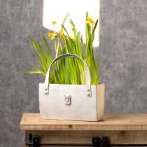 Article Sac en métal, ambiance moderne et agréable pour une utilisation intérieure et extérieure, 28 cm