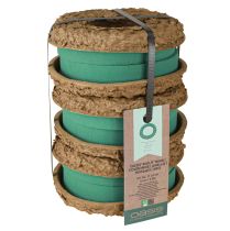Article Lot de 6 anneaux en mousse florale biodégradable OASIS® Biolit®, 17 cm