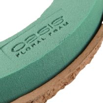 Article Anneau en mousse florale humide compostable 44 cm - Lot de 2