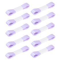 Article Ruban décoratif cadeau ruban violet lisière 15mm 3m 10 pcs