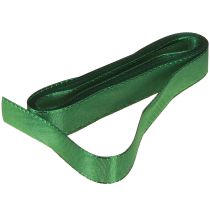 Article Ruban décoratif vert lisière cadeau vert foncé 15 mm 3 m x 10 pièces