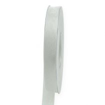 Ruban organza ruban cadeau ruban blanc lisière 15mm 50m blanc