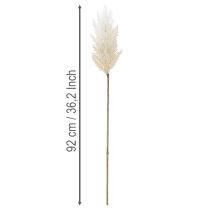 Article Pampas en Herbe Artificielle Blanc 92 cm