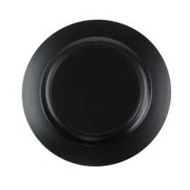 Article Assiette plastique dorée Ø17cm 10pcs