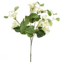 Article Pétunia fleurs de jardin artificielles blanches 85cm
