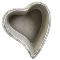 Article Bol à plantes coeur plante coeur bol funéraire décoration de table 20 × 21,5 × 8,5 cm
