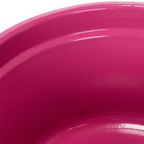 Article Lot de 3 coupes en métal colorées avec anses - Décoration de printemps 25 cm