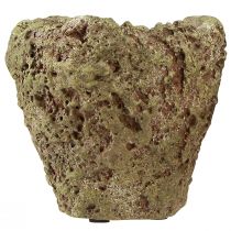 Article Pot de fleurs aspect forêt rustique Ø12,5cm H12cm 2pcs