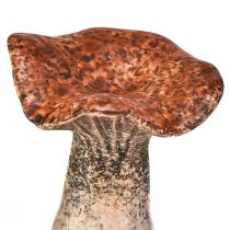 Article Figurines décoratives en forme de champignons – Teintes brunes, 6,4 cm, set de 3 – Déco nature pour maison et jardin