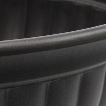Article Bol avec pied anthracite, 1 pièce