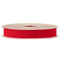 Article Ruban de velours rouge décoratif 15 mm 7 m