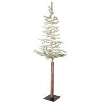 Article Sapin de Noël artificiel étroit avec neige 40x150cm
