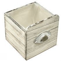 Article Boîtes à tiroirs en bois avec poignée – Solution de rangement élégante et fonctionnelle – Lot de 4