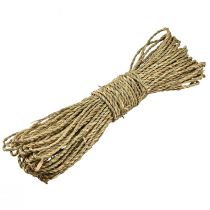 Article Cordon décoratif en jonc de mer, corde naturelle L31–32cm